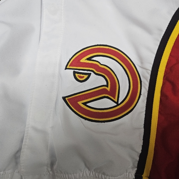 Vintage 1992-93 Pro Cut Dominique Wilkins Atlanta Hawks Champion Jacket Size 44 - Picture 14 of 15